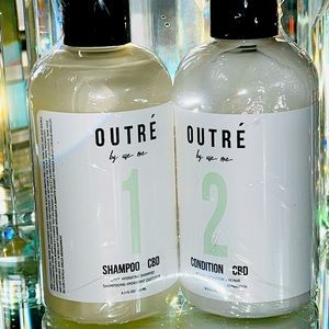 Outre shampoo and conditioner retails $66